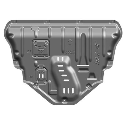 Silber-Mangan-Aluminium-Legierungsplatte für Jeep Cherokee Motor und Getriebe