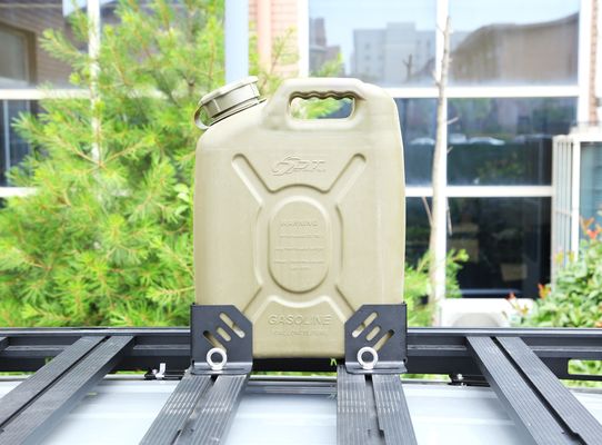 Schwarz 102*100*103mm 4x4 Fahrzeug Außenzubehör Metallteile Trommelhalter Öl Trommelhalter