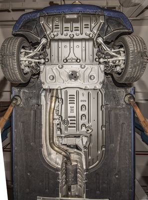 BMW Außenzubehör Aluminiumlegierung Schiebeplatte mit Pulverbeschichtung