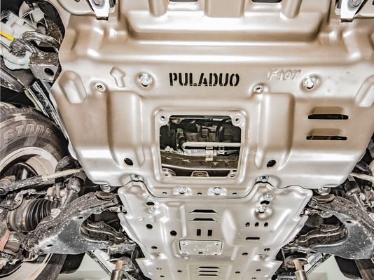 Passend für Toyota Prado LC150 OEM 3D-Rutschplatte für Kraftstoffbehälter Unterkörperschutzpanzer