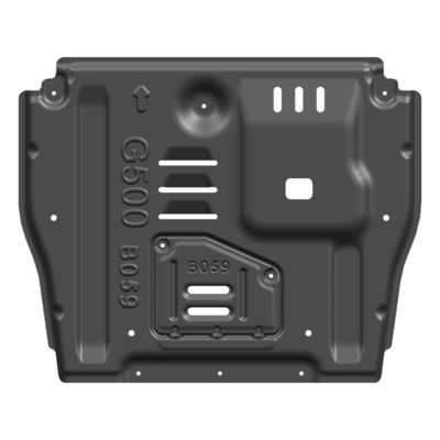 Mercedes G500 Zubehör OEM Aluminiumlegierung Unterwagenschild zum Unterkörperschutz
