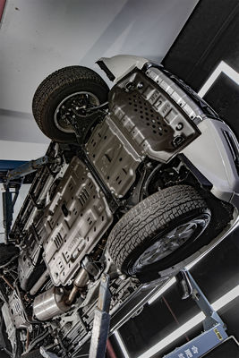 Magnalium Transfer Case Kraftstoffbehälter Schutz für Mitsubishi Pajero V93 V97 Fahrzeuge