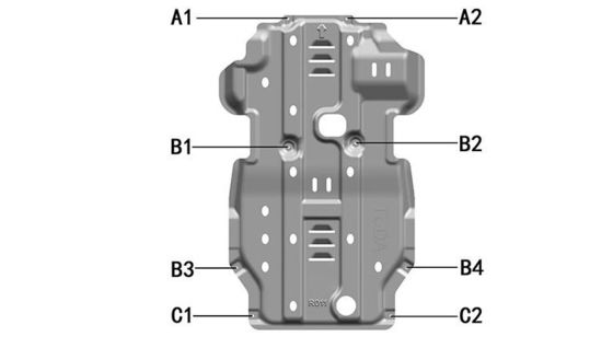 Leichtgewicht Aluminium Motor Deckel für Nissan Navara Original Auto passend und langlebig