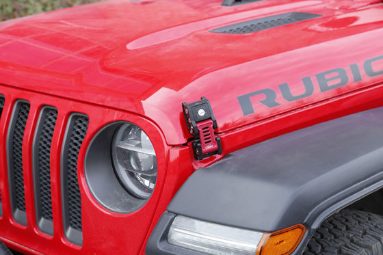CNC-bearbeitetes 4X4 Außenzubehör Kraftfahrzeug überzogenes Kapuzenverschluss für JEEP Wrangler