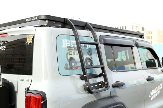 Pulverbeschichtung Auto Seitenleiter für 2013-2017 Tank 300 Aluminium Dach Top Zeltleiter