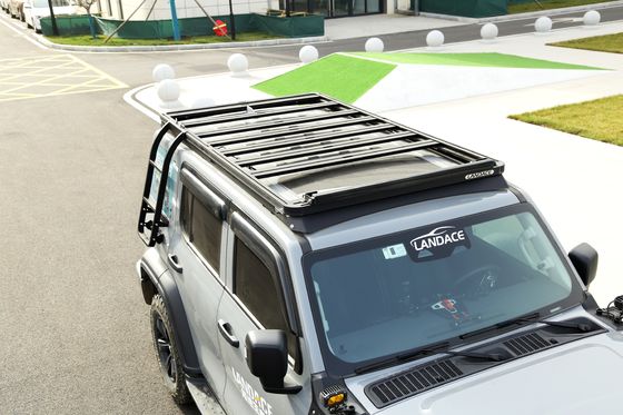 Pulverbeschichtung Auto Seitenleiter für 2013-2017 Tank 300 Aluminium Dach Top Zeltleiter