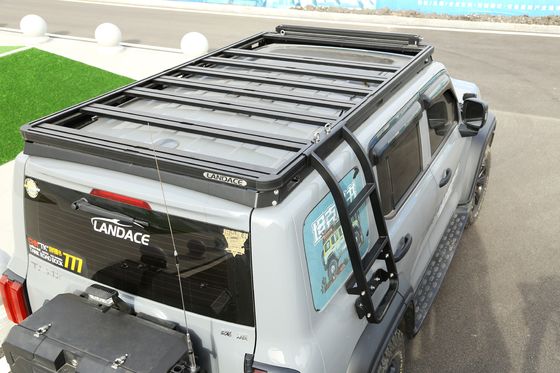 Pulverbeschichtung Auto Seitenleiter für 2013-2017 Tank 300 Aluminium Dach Top Zeltleiter