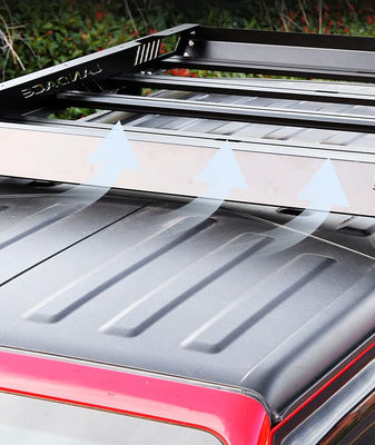 Customized 1455*1425*113mm Aluminium-Auto-Dach-Rack-Korb für Wrangler Jeep Off Road