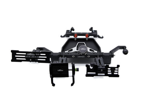 Aluminiumlegierung Multifunktions-Zentrum-Konsole-Halter für Jeep Wrangler Jahr 2013-2017