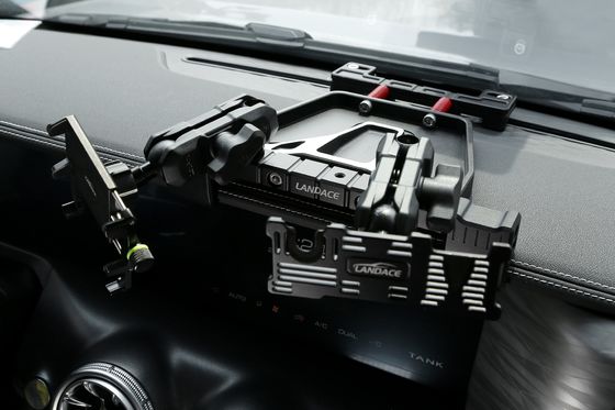 Aluminiumlegierung Multifunktions-Zentrum-Konsole-Halter für Jeep Wrangler Jahr 2013-2017
