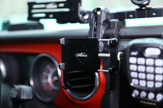 Prozess CNC-bearbeitete Aluminiumlegierung Mittelkonsole Halterung für Jeep Wrangler