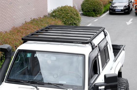 Pulverbeschichtete 4X4 Fahrzeugdachregale für Toyota Land Cruiser LC79 Nettogewicht 23,5 kg