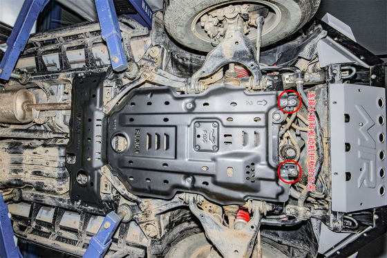 OEM-Service akzeptiert 4x4 Automotive Aluminium Legierung Stahl FJ Cruiser Chassis Skid Plate