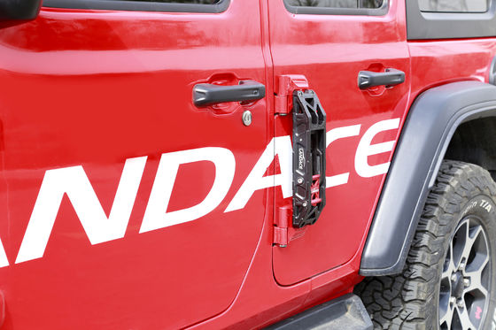 Customisierte CNC-Gravurierte Klappfahrzeug Fußpedal 330*86*55mm Für Jeep Wrangler JL JK