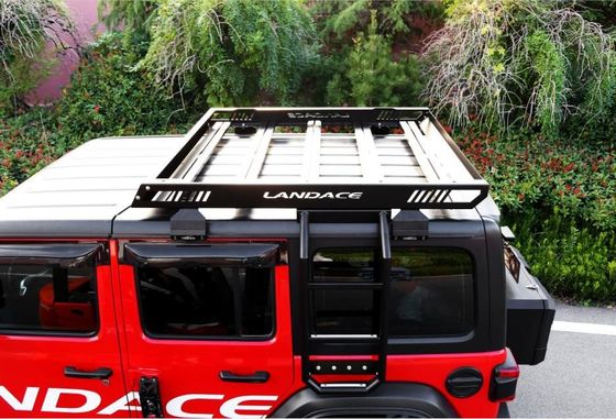 Jeep Wrangler Rubicon 18-23 Offroad-Auto-Dachboxen mit direkter Ladungsträgerstütze
