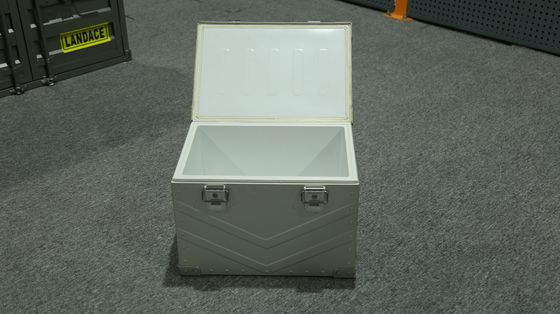 Homful Glamping Outdoor Camping Aluminiumlegierung Isolierte wasserdichte Lagerbox für Wandern