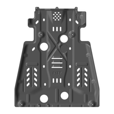 Auto-Fitness Toyota Graue Untermotorkappe für Land Cruiser LC100 Unterkörperschild