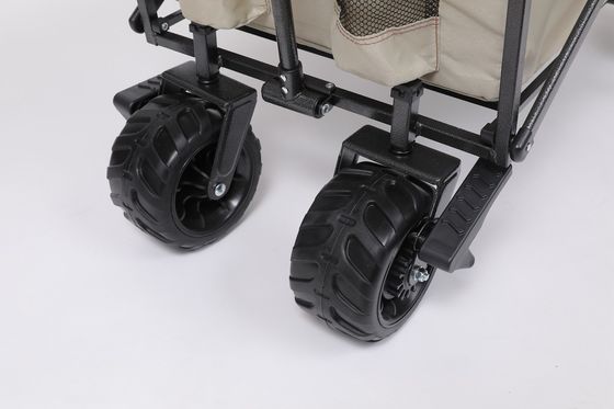 Bequemer Strandwagen mit ergonomischem Griff und 7x1.75 Zoll Rädern 101x51x108cm