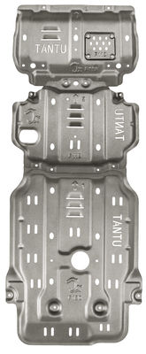18Toyota Tundra Triebwerksschild Chassis Schutzbrett Schlammschutz Magnaliumspritzschild