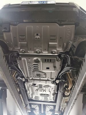 Aluminiumlegierung Mercedes G500 Fahrgestell Schutzmotor Gleitplatte Einfache Schraube-An-Installation