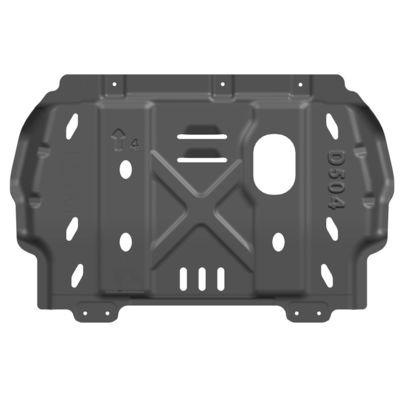 Schwarze Aluminiumlegierung Stahl DONGE RAM Fahrgestell Schiebeplatte für 4x4 Automotive Accessries