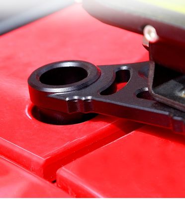 Aluminium-Haube-Halterung Leichtmontage-Halterung für Jeep Wrangler