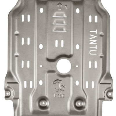 Silber/Schwarz-Skid-Platten-Sets für 18Toyota Tundra Radiator Motor Getriebeübertragung