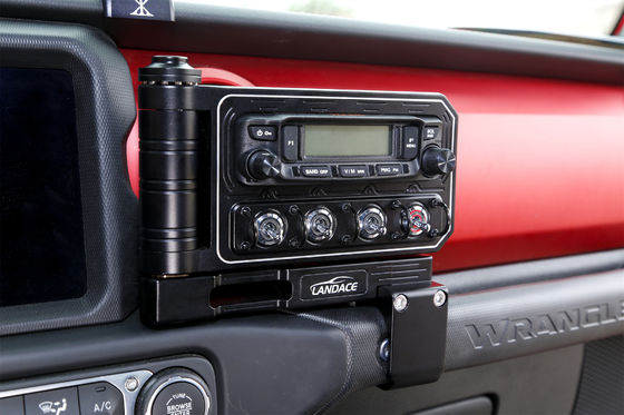 Verstellbares Off-Road Jeep Wrangler JL Schaltplattenhalter aus Aluminiumlegierung
