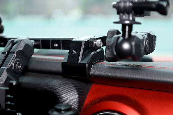 Bildschirm Drehhalter Bildschirm drehbare Montage Halterung Mittelkonsole Halterung Auto Mobiltelefonträger für Jeep Wrangler
