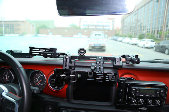 Bildschirm Drehhalter Bildschirm drehbare Montage Halterung Mittelkonsole Halterung Auto Mobiltelefonträger für Jeep Wrangler