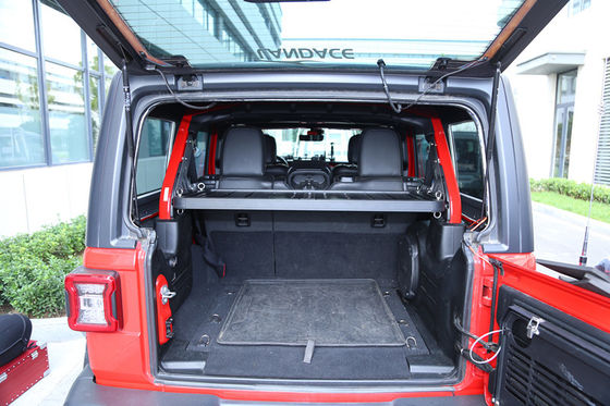 2012-2013 Jahr Landace Logo Jeep Wrangler JL Innenraum Laderaum mit Tisch Stiefelregal