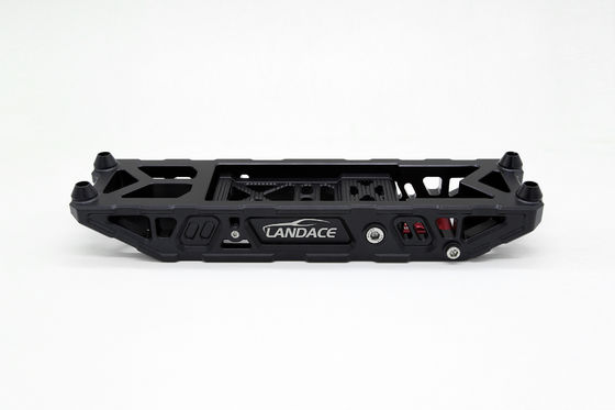 Klappbares Fußpedal für Jeep Wrangler JL JK Anodisierende Aluminiumlegierung CNC-Gravur