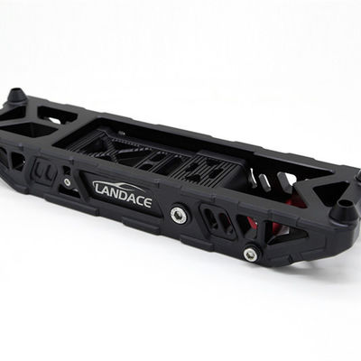 Klappbares Fußpedal für Jeep Wrangler JL JK Anodisierende Aluminiumlegierung CNC-Gravur