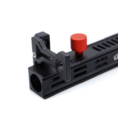 323*78*86 Schwarz Rot Aluminium 4x4 Fahrzeug Außenzubehör Flaggenmast Halter Halter