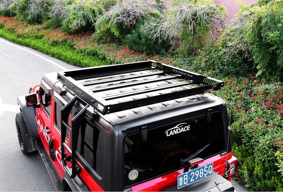4x4 Fahrzeugdachträger für 18-23 Wrangler Rubicon Jeep Stahl Aluminium Konstruktion