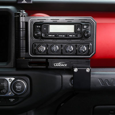 Schwarz 4 Gang Car Switch Panel für Jeep Wrangle JL Elektronische Relaisystem 12V Spannung
