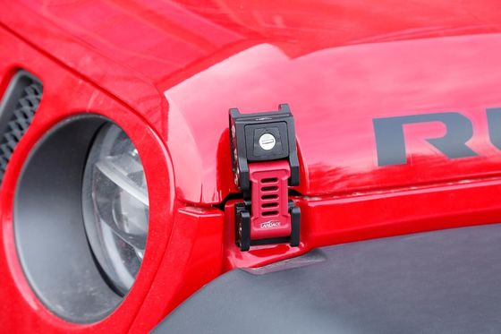 Jeep Wrangler JL JK Autosperre Haube Abdeckung Schloss mit Schlüssellegierung Aluminium Auto-Fit JEEP