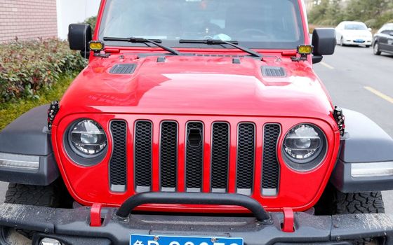 Jeep Wrangler JL JK Autosperre Haube Abdeckung Schloss mit Schlüssellegierung Aluminium Auto-Fit JEEP