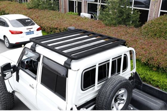 1400X1320mm Customized Logo Flat Roof Rack für 4x4 Fahrzeug Außenzubehör