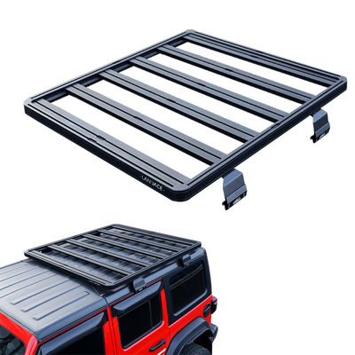 Schwarzes Dachregal aus Aluminiumlegierung für Jeep Wrangler JL Das Must-Have Offroad-Zubehör