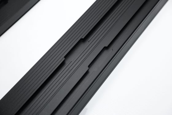 1889*1225mm Anodische Oxidierte Oberfläche Stahl Aluminium Schwarzes Dachregal für Y60 SUV Car Bar 4x4