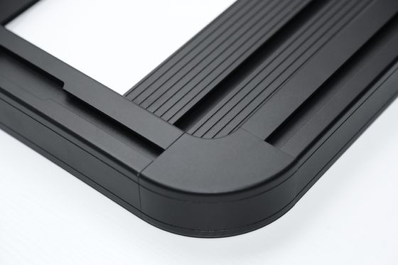 1889*1225mm Anodische Oxidierte Oberfläche Stahl Aluminium Schwarzes Dachregal für Y60 SUV Car Bar 4x4