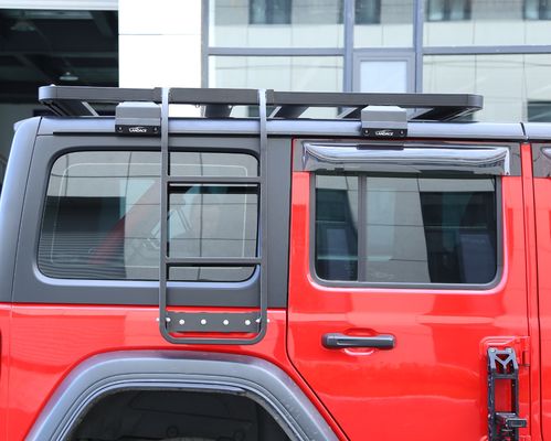 Landace Dachregal Seitenleiter Kit perfekt für Jeep Wrangler 833*400*261mm N.W. 6kg