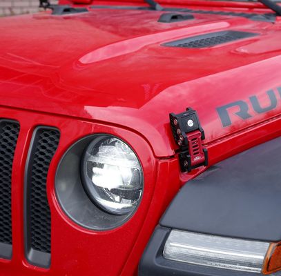 Jahr 2018- Schwarzes CNC-Verfahren Hood Schloss-Kit für Off-Road-Abenteuer Langlebig