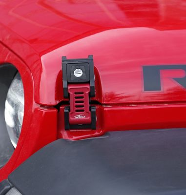 Jahr 2018- Schwarzes CNC-Verfahren Hood Schloss-Kit für Off-Road-Abenteuer Langlebig