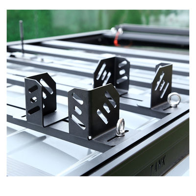 Modernes Design Schwarz Schraubwaschmaschine Dachregal Plattform Dreh- und Heberring Edelstahl-Augenbolzen