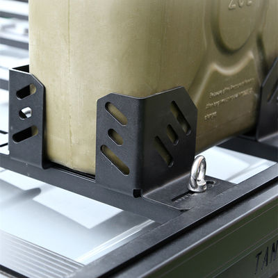 Modernes Design Schwarz Schraubwaschmaschine Dachregal Plattform Dreh- und Heberring Edelstahl-Augenbolzen
