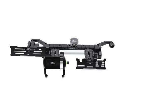 360 Grad verstellbare Drehung Mehrzweck-DASH-Mount-KIT für den Jeep Wrangler in Schwarz