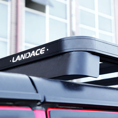 2000*1425*55mm schwarzes Dachregal für Jeep Wrangler JL JK Flat Roof Tray Gepäckhalter