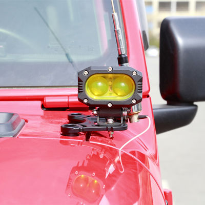 Schnelle und unkomplizierte Installation von A-Säulen-Windschutzscheiben-Hüllen-Halterung für Jeep